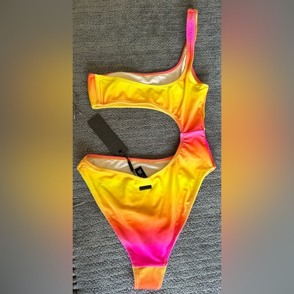 NWT TRIANGL Velvet Ombre Cutout One
Piece Swimsuit - Picture 3 of 7